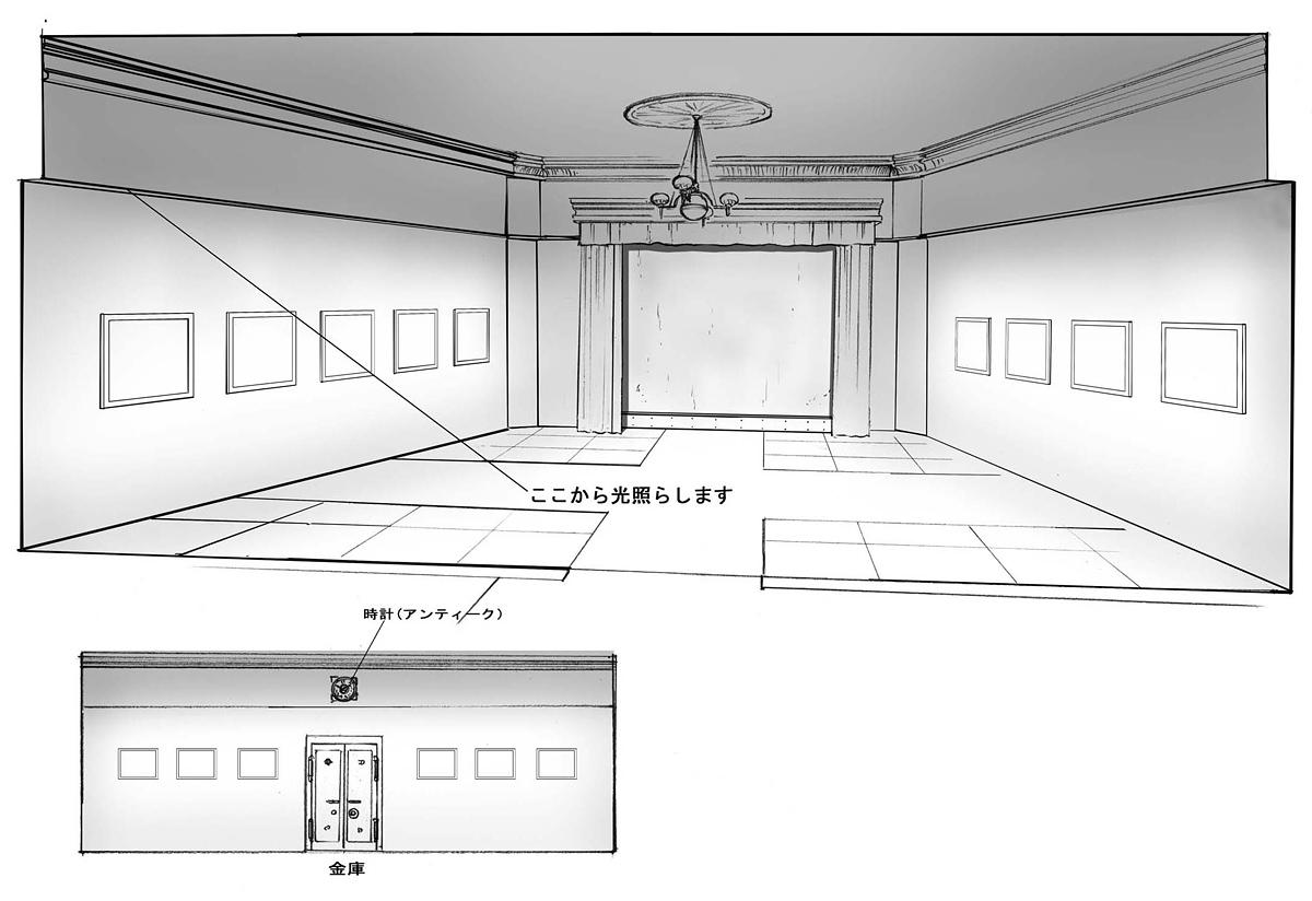 15：シュバルツェンベルクの館 パズル部屋