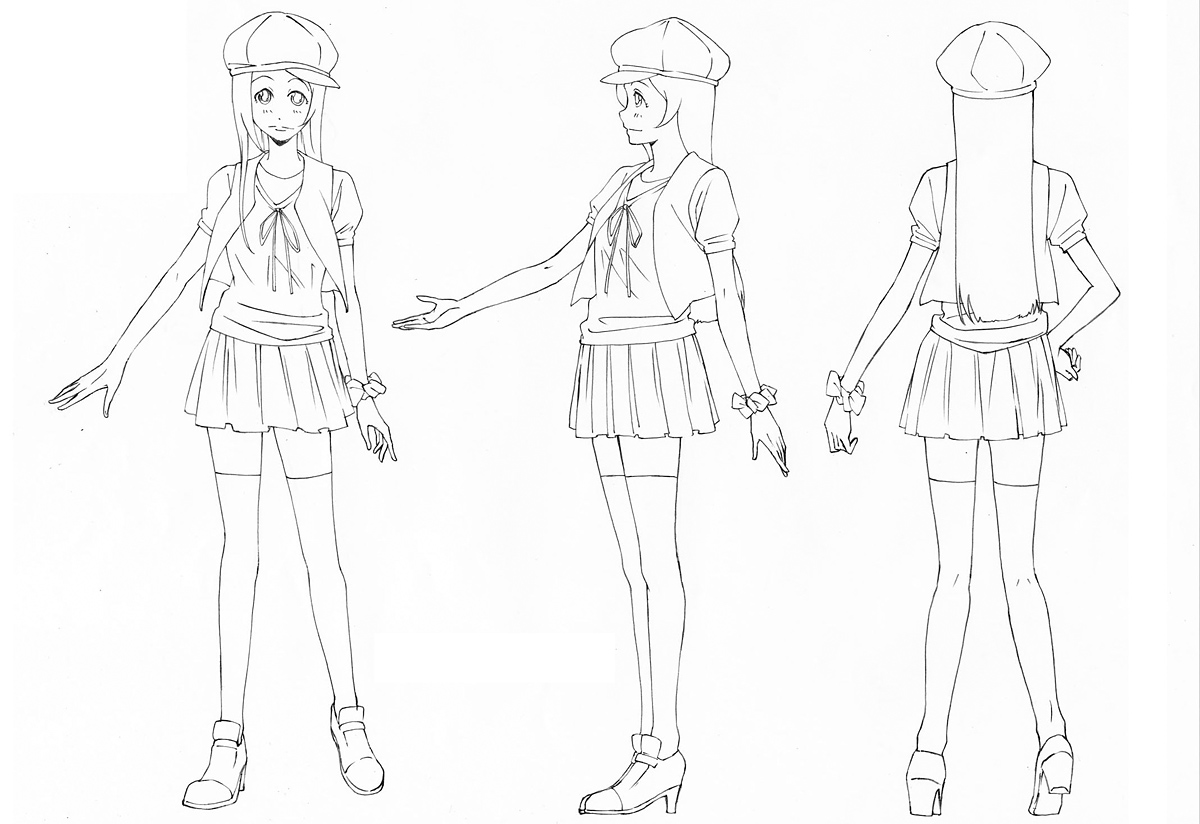 01：姫川エレナ（私服）