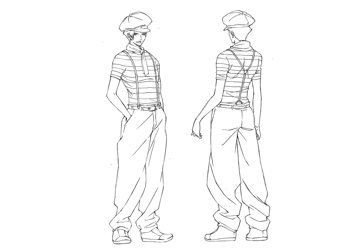 02：ダイスマン（船頭姿）