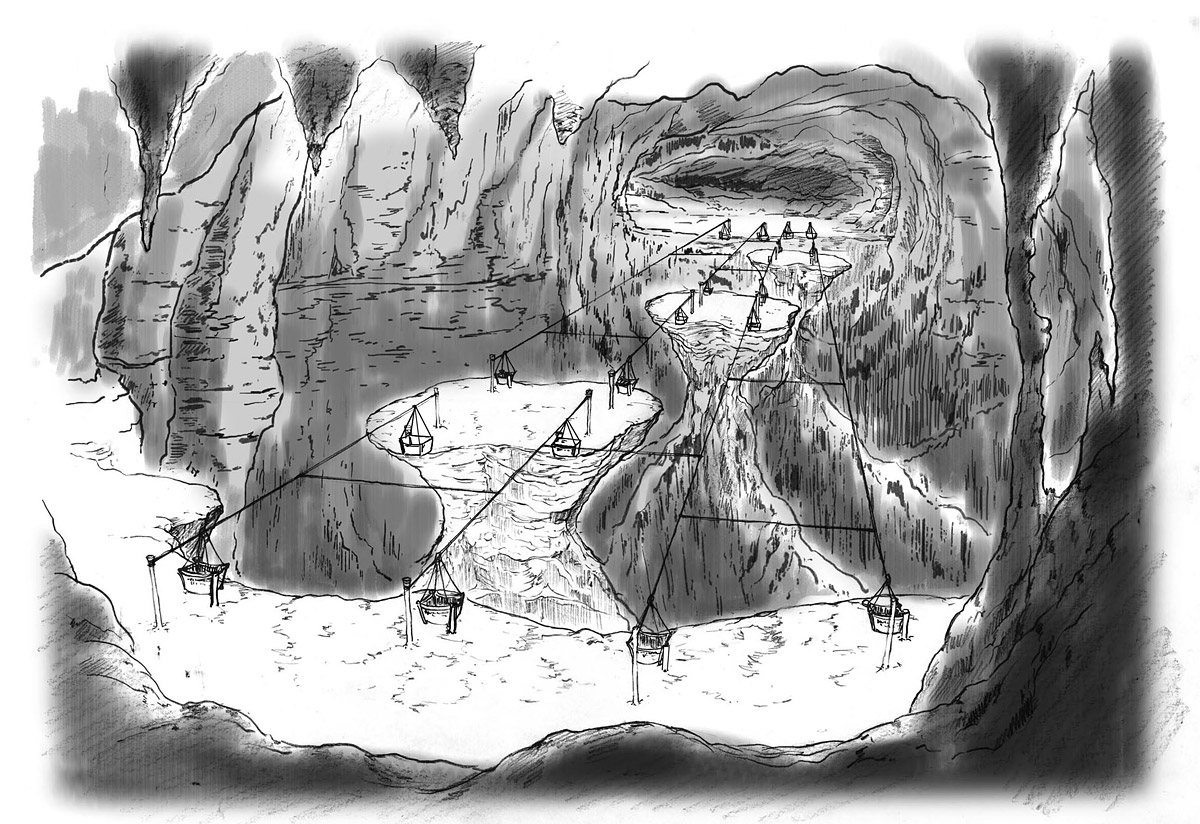 04：洞窟内のパズル