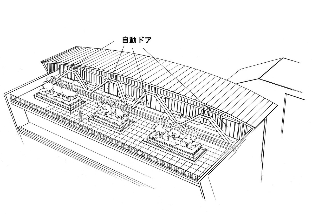 18：√学園高等部 校舎屋上１