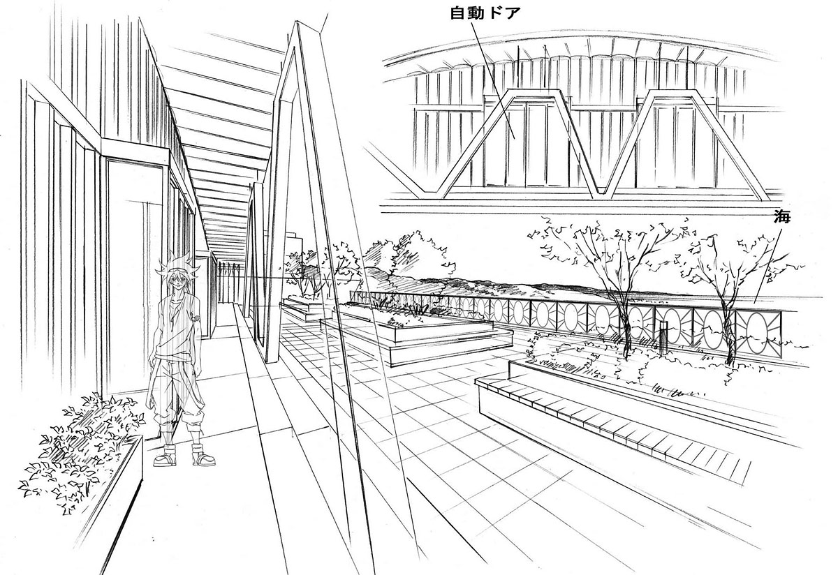 19：√学園高等部 校舎屋上２